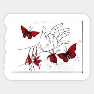 Butterfly Sticker